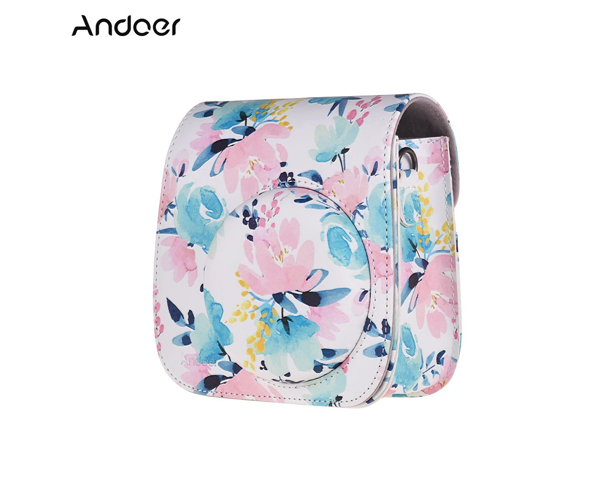 Andoer Camera Case for Fujifilm Instax Mini 8/9 Instant Film Camera