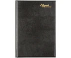 2025 Cumberland Elegant Diary A5 Day To A Page Black