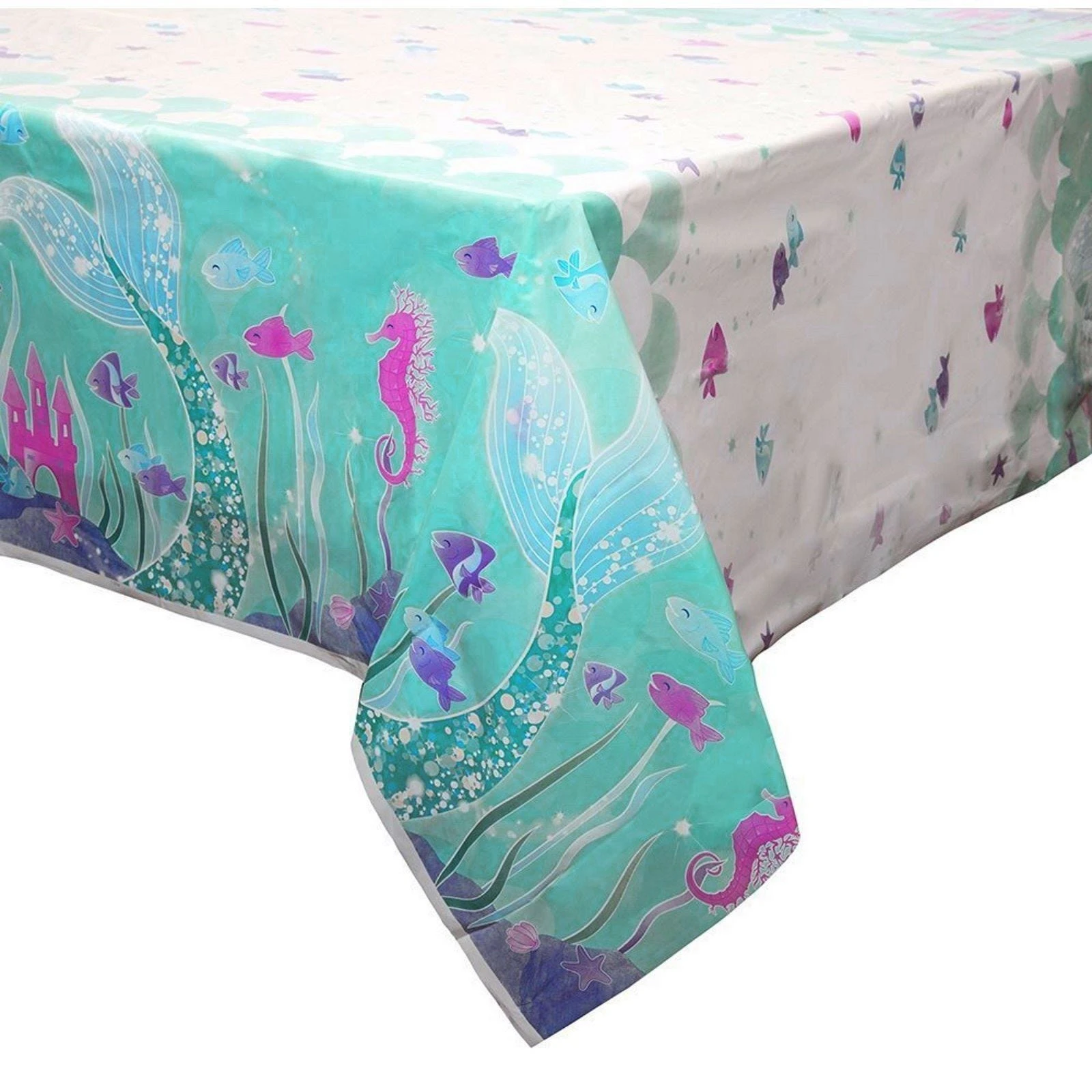 Mermaid Plastic Tablecloth