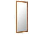 Mirror 50X140 Cm Solid Oak Wood
