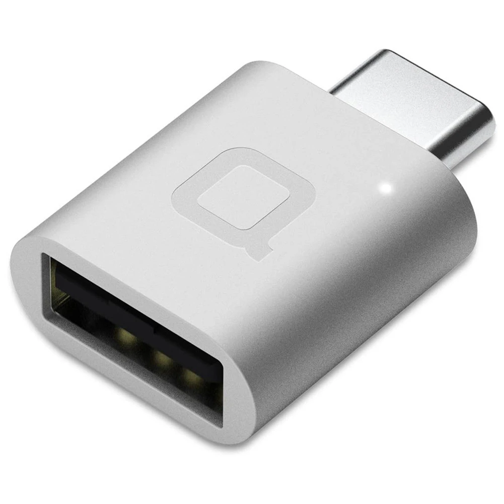 Nonda USB-C to USB 3.0 Mini Adaptor - Silver (Mac compatible)