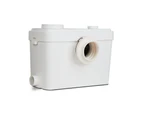 Macerator Sewage Disposal Water Pump Unit for Toilet, Bathroom, Laundry and Kitchen Drainage with Automatic Flush