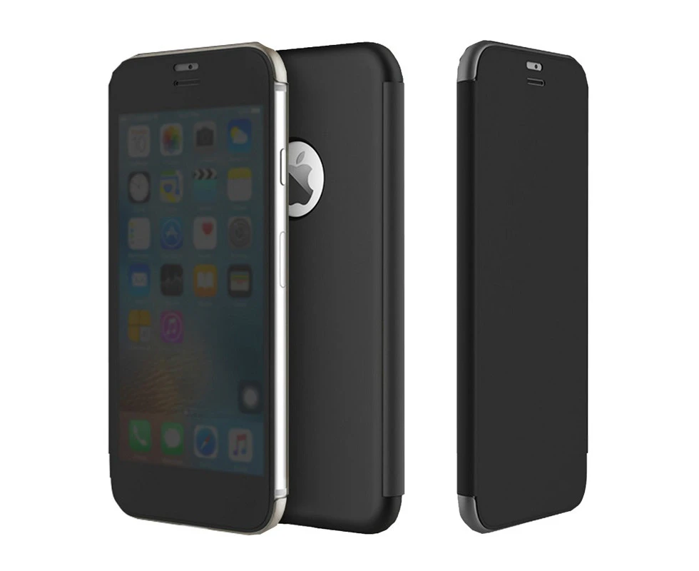 Rock DRV-I7-PLUS-BK [iPhone 7 Plus] ROCK Dr.Vision Clear View Smart Case Flip Cover Protective Case Black