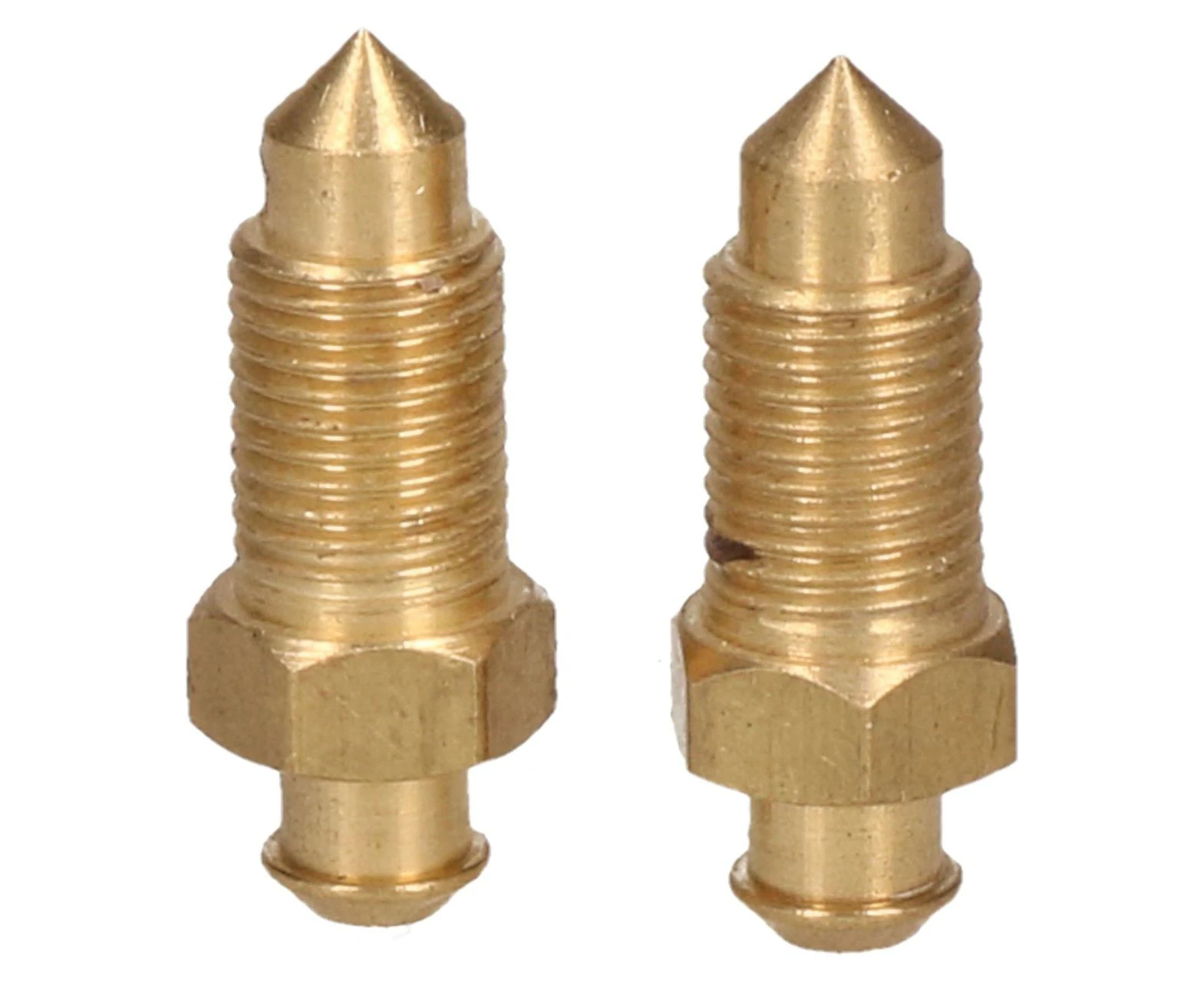 AB Tools Brass Brake Caliper Bleeding Bleed Nipple Screw Bleedscrew 3/8 x 24 UNF 2 Pack