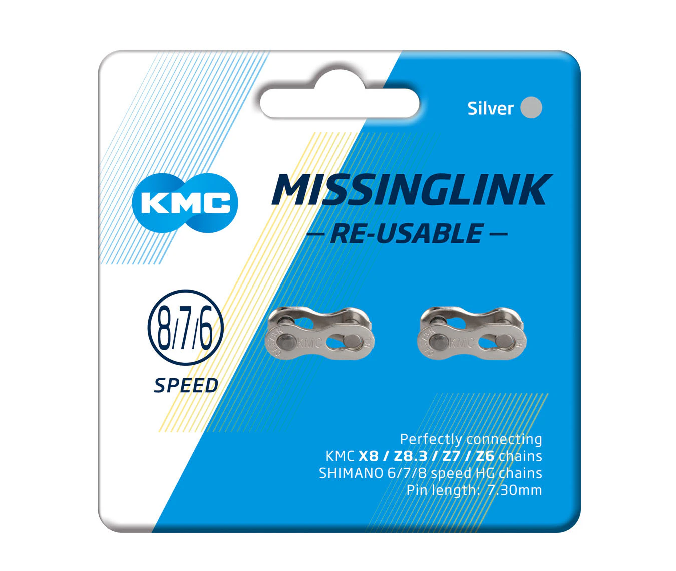 Chain Joining Link KMC 6/7/8-Speed (Pack Of 2)