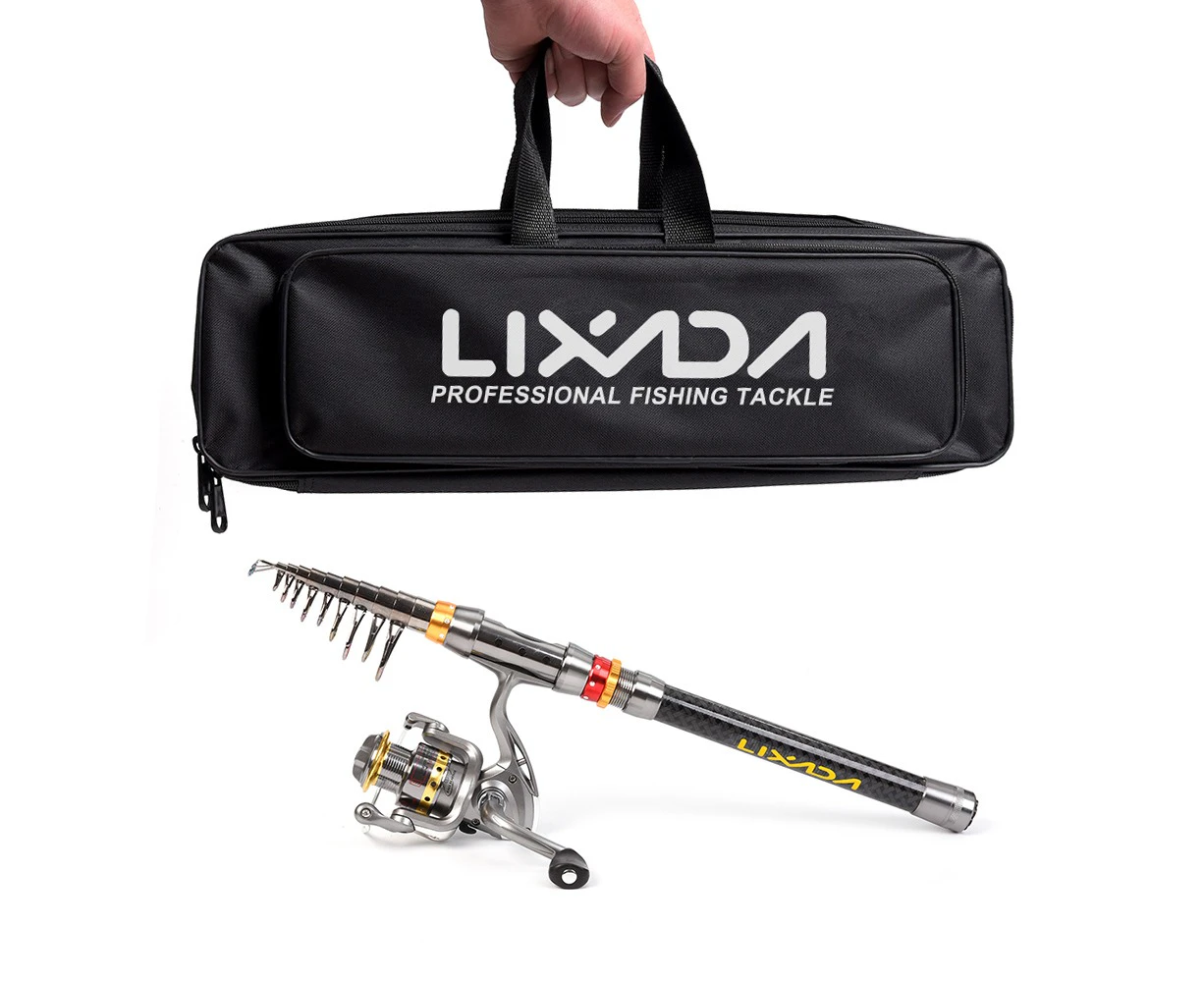 Lixada Telescopic 3.6m Fishing Rod and Reel Combo Full Kit