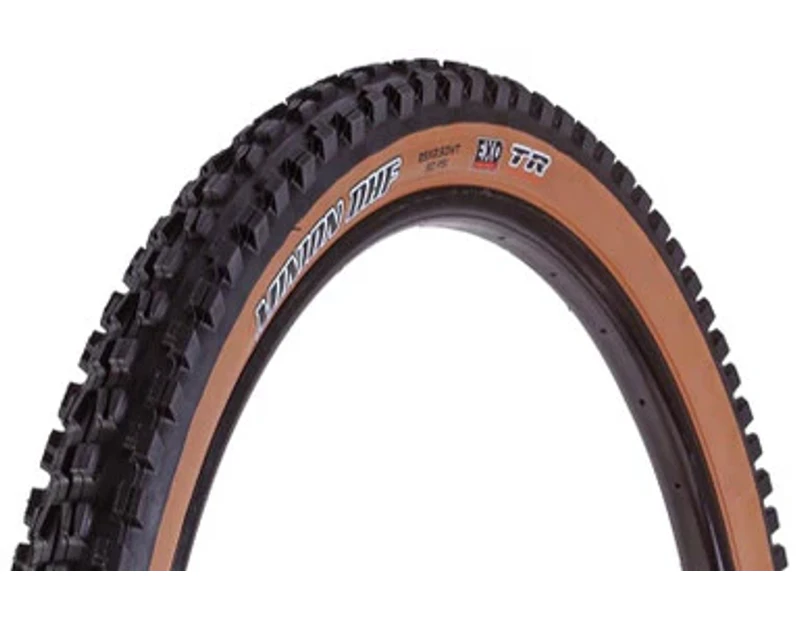 Maxxis Minion DHF Folding Tyre  - Skinwall WT EXO TR 60 TPI 27.5 x 2.5