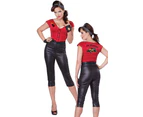 Hot Rod Honey Womens 50s Greaser Costume Womens