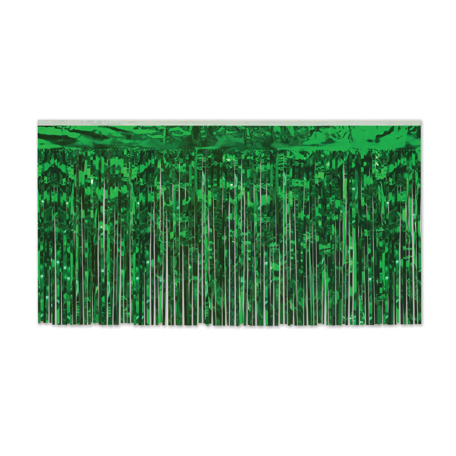 Metallic Table Skirting Green 1-Ply