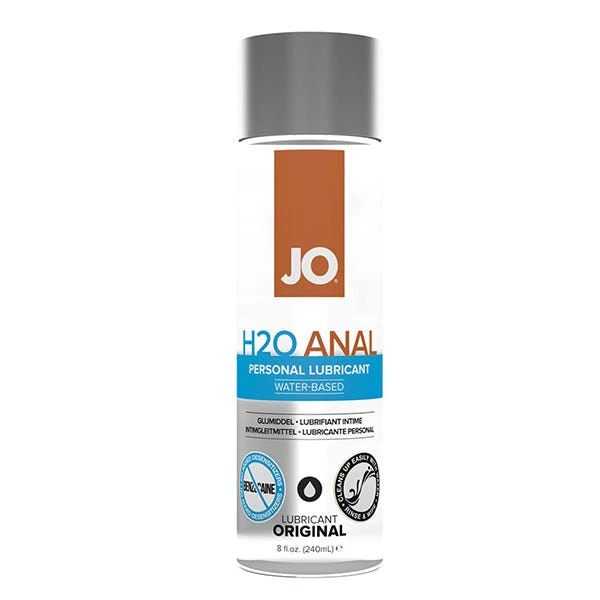 JO H2O Water-Based Anal Lubricant 240ml