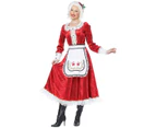 Classic Mrs Claus Women's Christmas Costume Womens