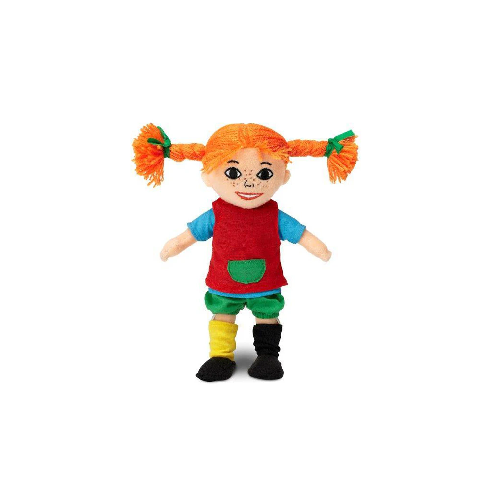 Pippi Longstocking 20cm Rag Doll Fun Play Stuffed Plush Toy Kids/Children 10m+