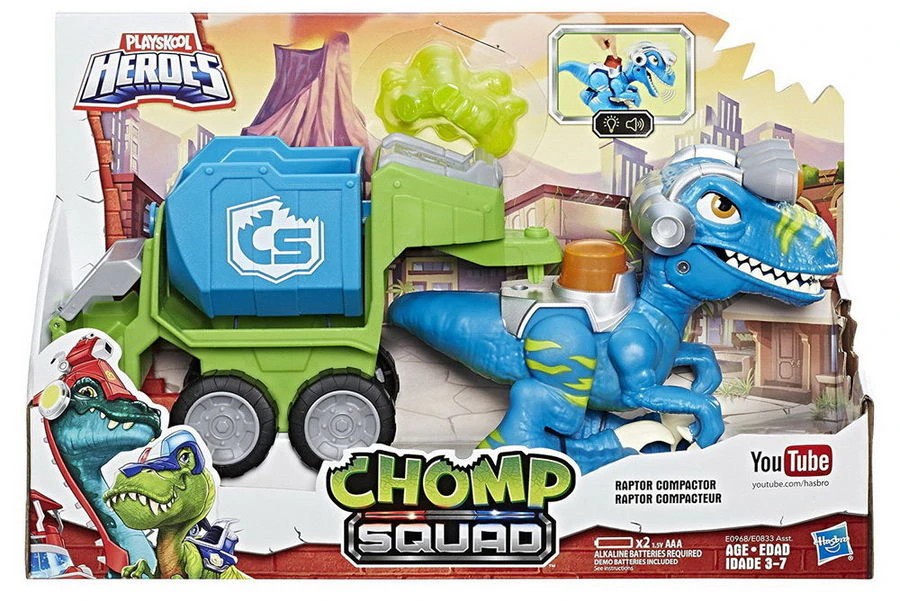 Playskool Heroes Chomp Squad Raptor Compactor