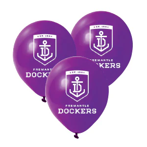 Fremantle Dockers Printed Balloons