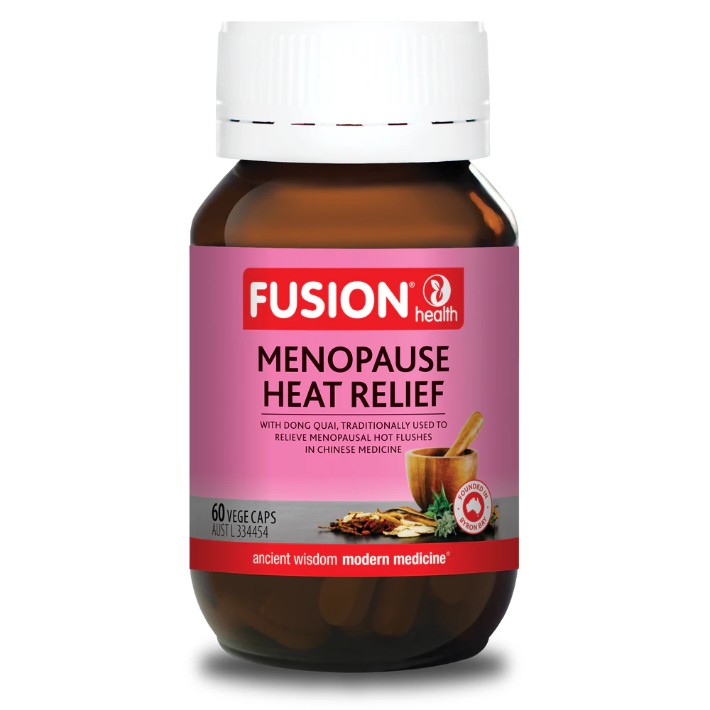 Fusion Health Menopause Heat Relief 60 Caps