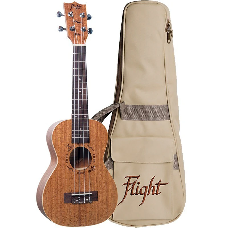 Flight DUC323 Concert Ukulele Mahogany W/Bag