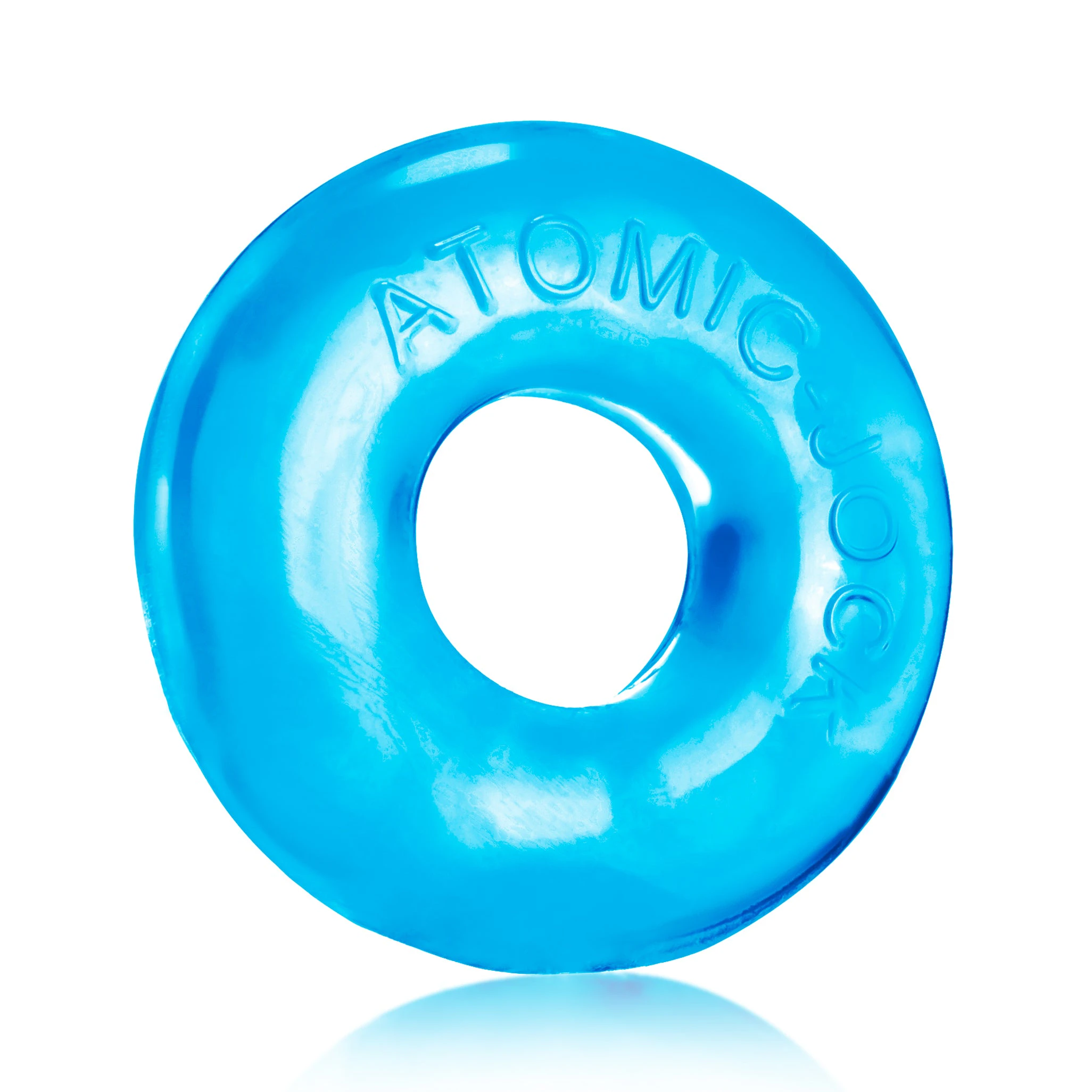 Donut 2 Cockring Large Black - Blue