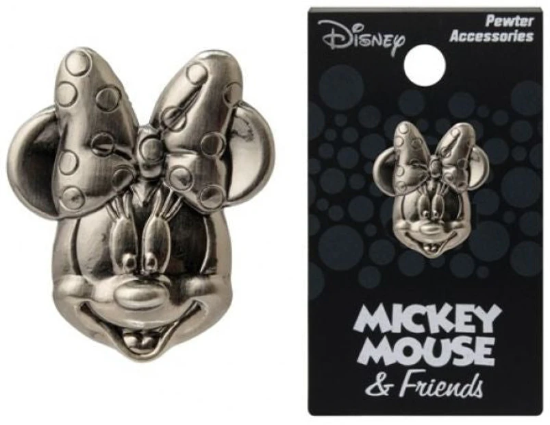 Lapel Pin Pewter Mickey Gang Minnie Mouse