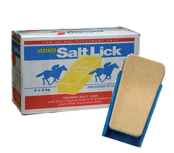 Salt Lick Ranvet Iodised Minerals All Types Of Horses In Paddock Or Stables