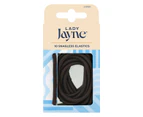 Lady Jayne Brown Snagless Thick Elastics - Pk10