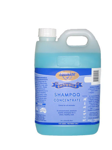 Equinade Showsilk Concentrated Shampoo Horse Dog Cats Animals Show Stables