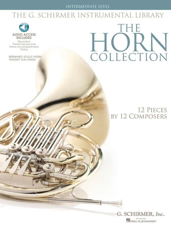 Schirmer - The Horn Collection Intermediate Level Book/Online Audio