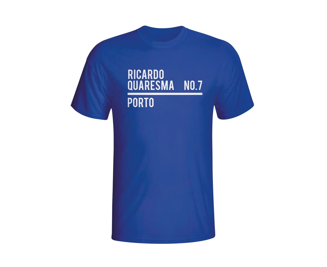 Ricardo Quaresma Porto Squad T shirt blue Catch