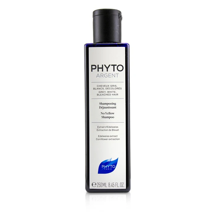 Phyto PhytoArgent No Yellow Shampoo (Gray, White, Bleached Hair) 250ml/8.45oz