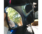 Adjustable Wide View Rear Baby Child Car Seat Safety Mirror Headrest Mount