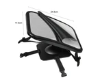 Adjustable Wide View Rear Baby Child Car Seat Safety Mirror Headrest Mount