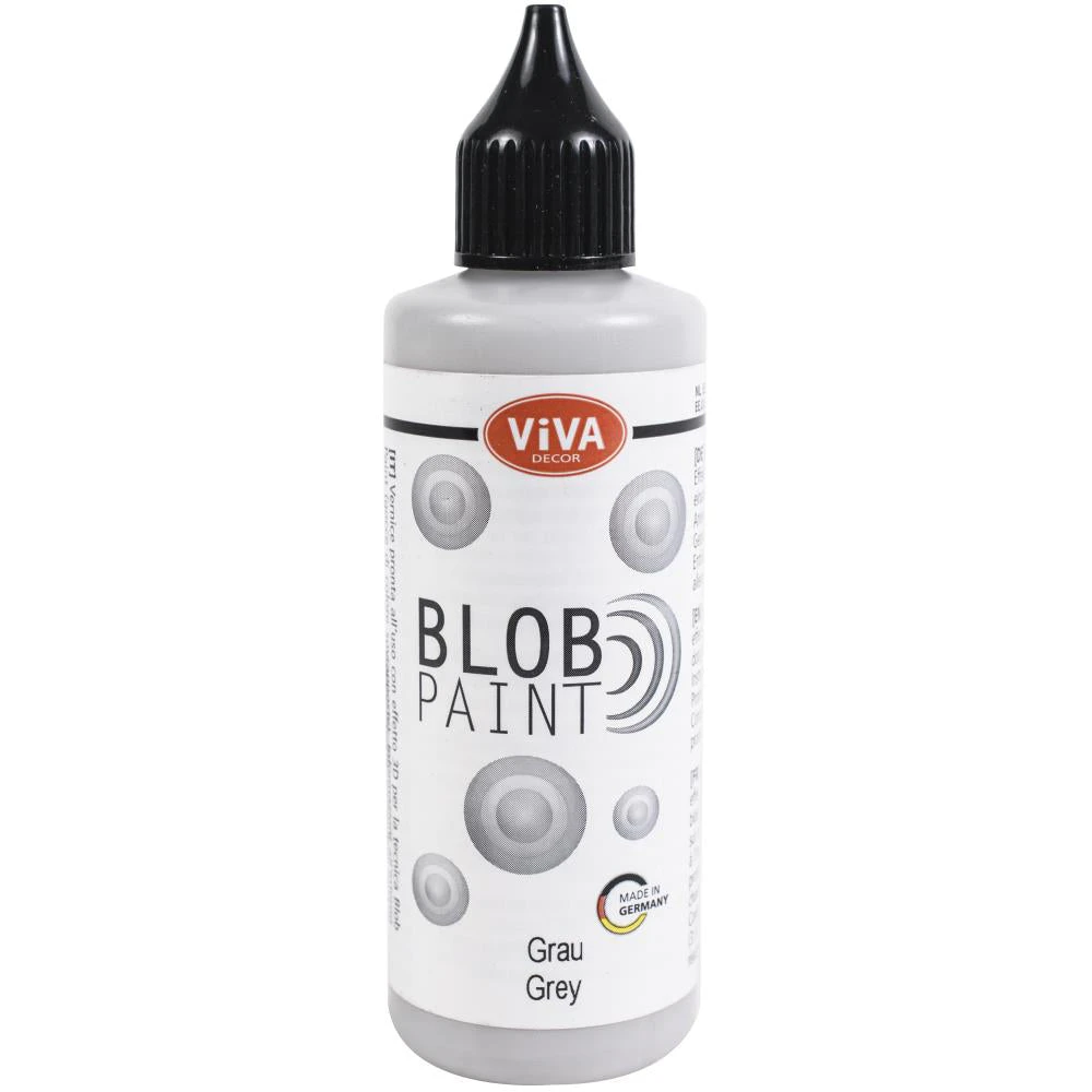 Viva Decor Blob Paint 90ml - Grey*