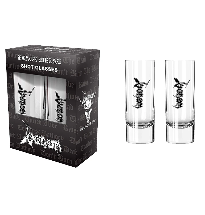 VENOM - 'Black Metal' Shot Glasses