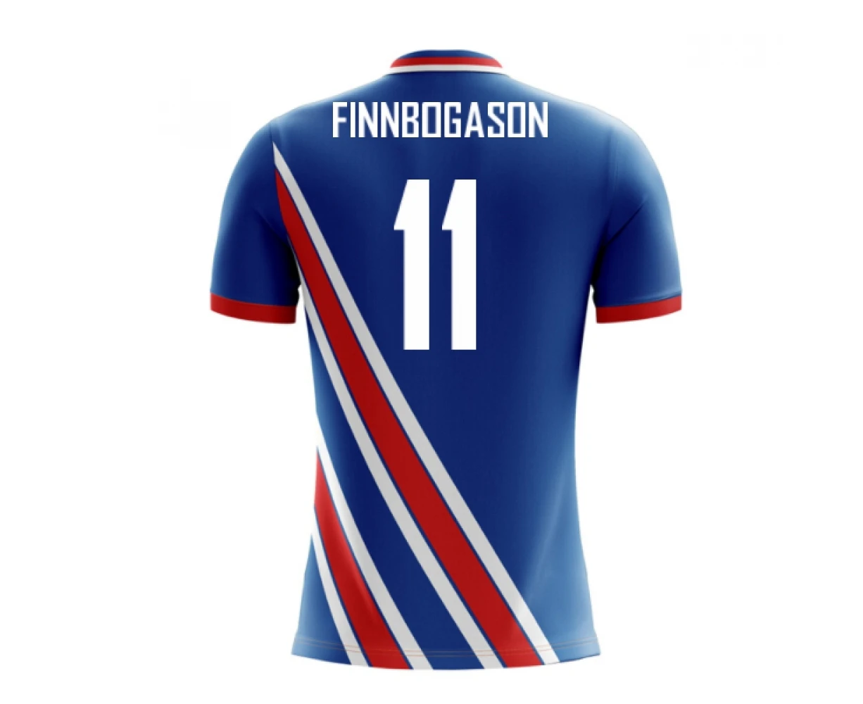 2022-2023 Iceland Airo Concept Home Shirt (Finnbogason 11) - Kids