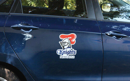 NRL Mega Decal - Newcastle Knights - Car Sticker 250mm