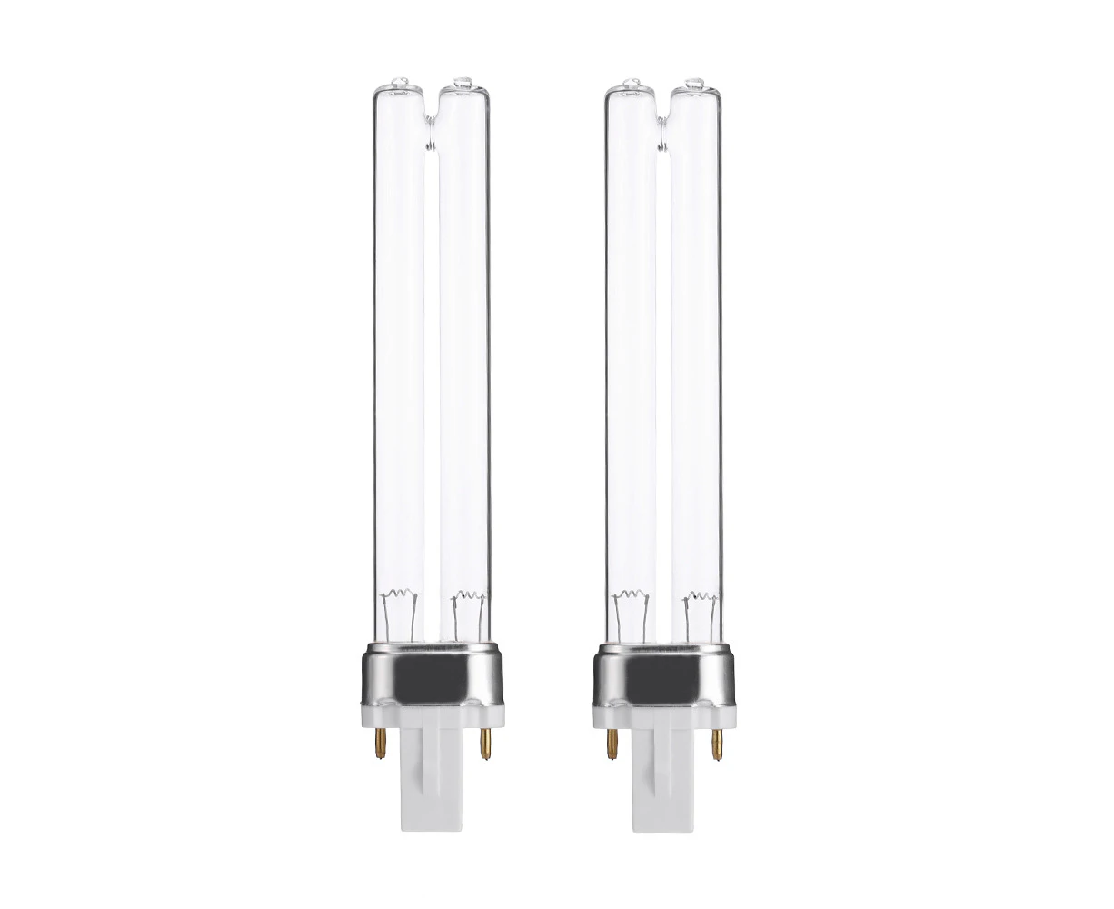 2PCS 9W G23 Base Aquarium UV Sterilizer Purifier Bulbs