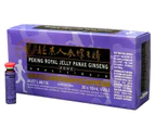 Peking Organic Royal Jelly 4000 Panax Ginseng (Purple 30 x 10mL)