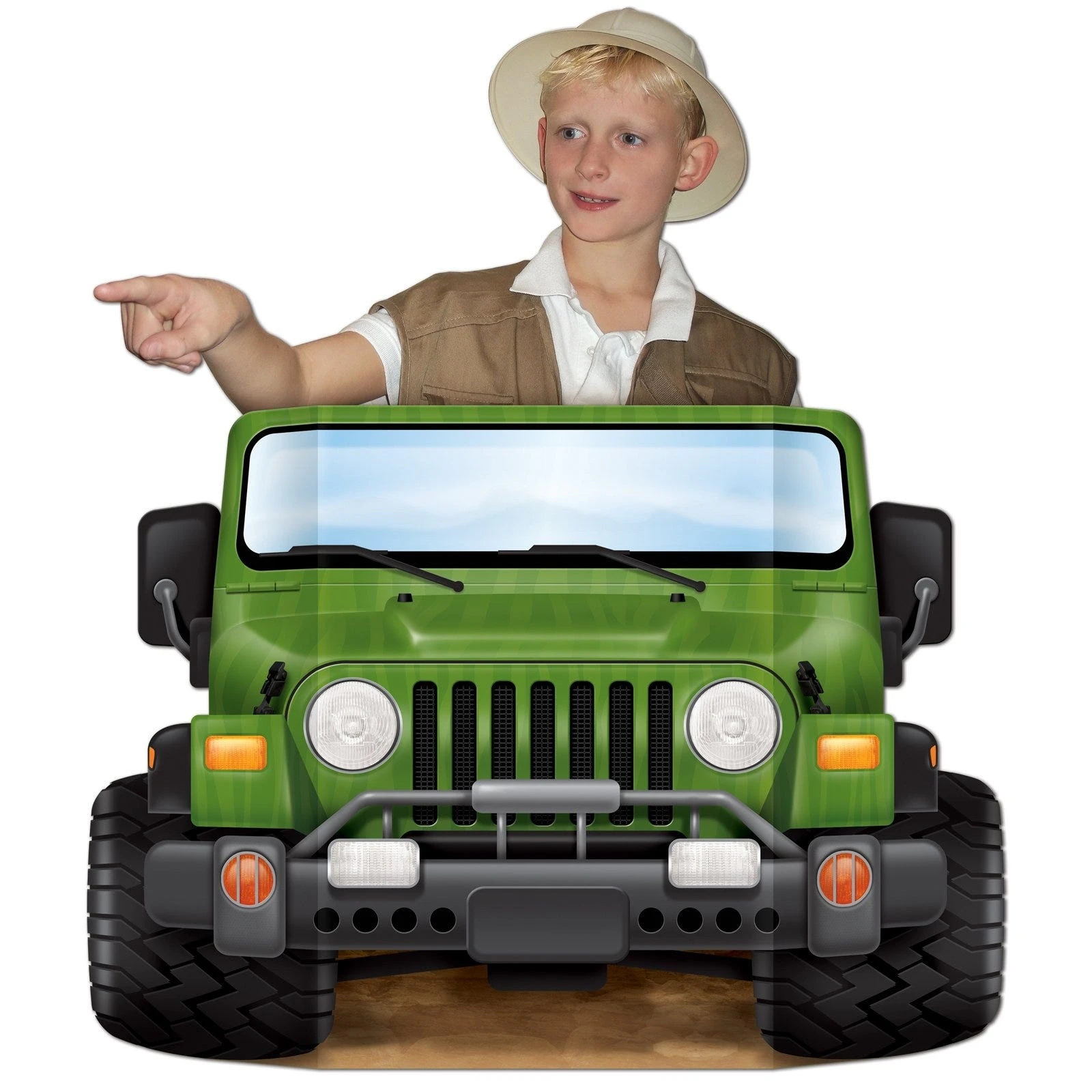 Jungle Safari Jeep Party Photo Prop