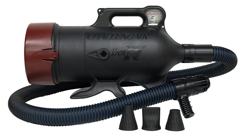 Double K ChallengAir Extreme Dryer 2 Speed with 10ft Hose (220v Model)