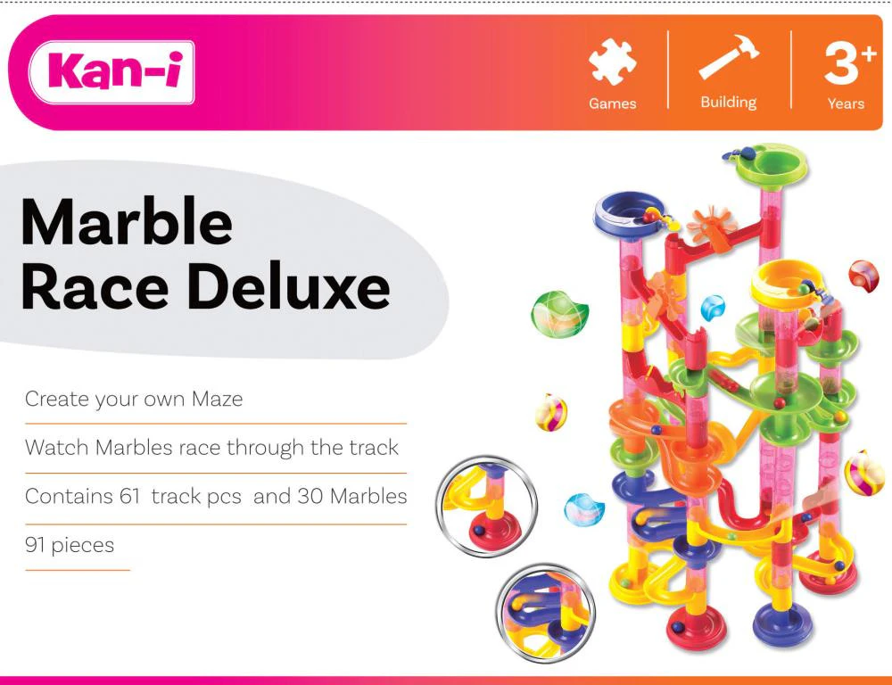 Kan-i 91Pc Marble Race Set