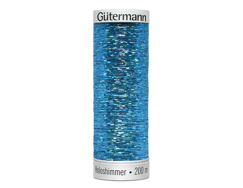 Gutermann Holoshimmer Metal-Effect Embroidery Thread 200m Spool Colour 6030