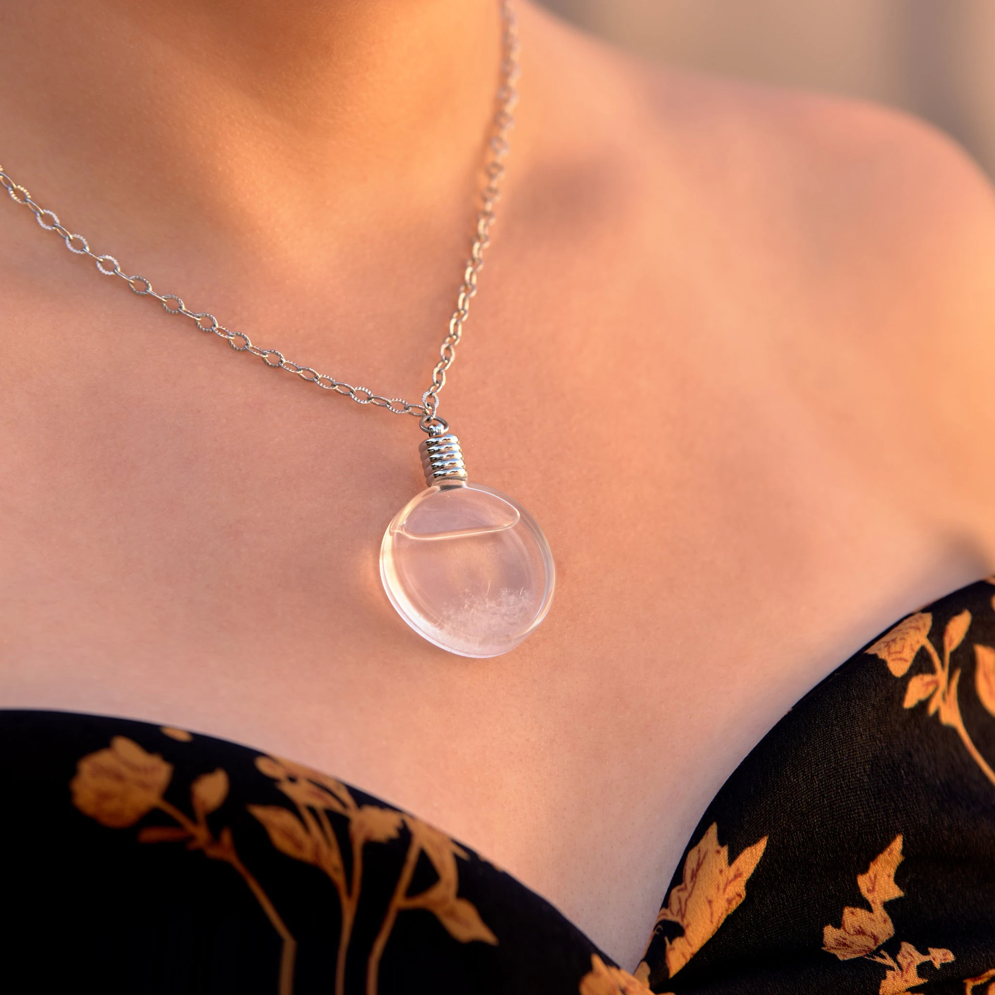 Fitzroy's Storm Glass Necklace Heebie Jeebies