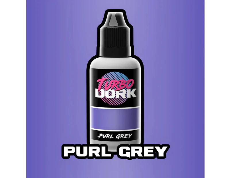 Turbo Dork Metallic Paint - Purl Grey 20ml