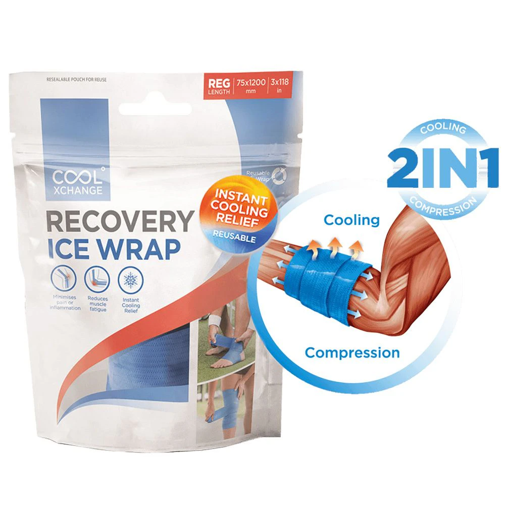 CoolXChange - Regular Compression & Cooling Gel Bandage (7.5 x 120cm)