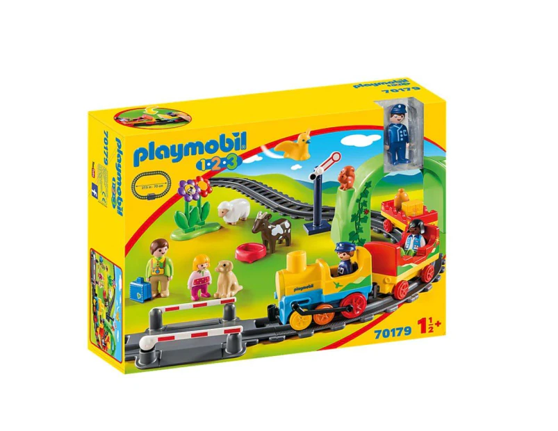 Playmobil 1.2.3 My First Train Set