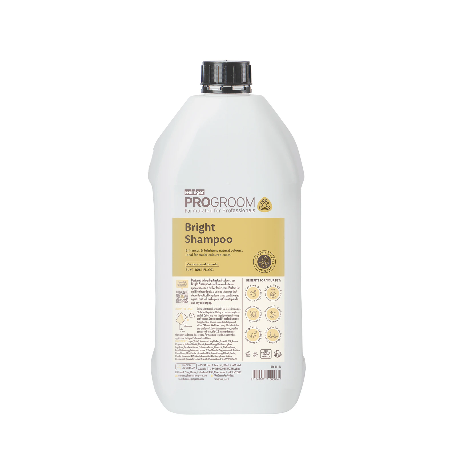 Progroom Brightening Shampoo 5L