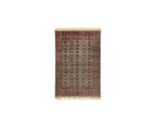 Chiraz Silk Green Hall Rug