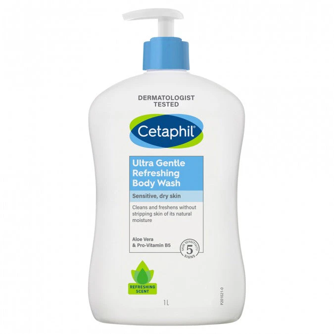 Cetaphil Ultra Gentle Refreshing Body Wash 1L