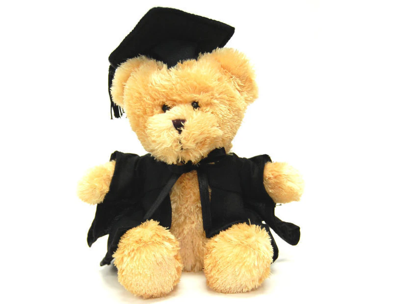 Teddy And Friends Brown Bear Graduation 15cm Stuffed Toy