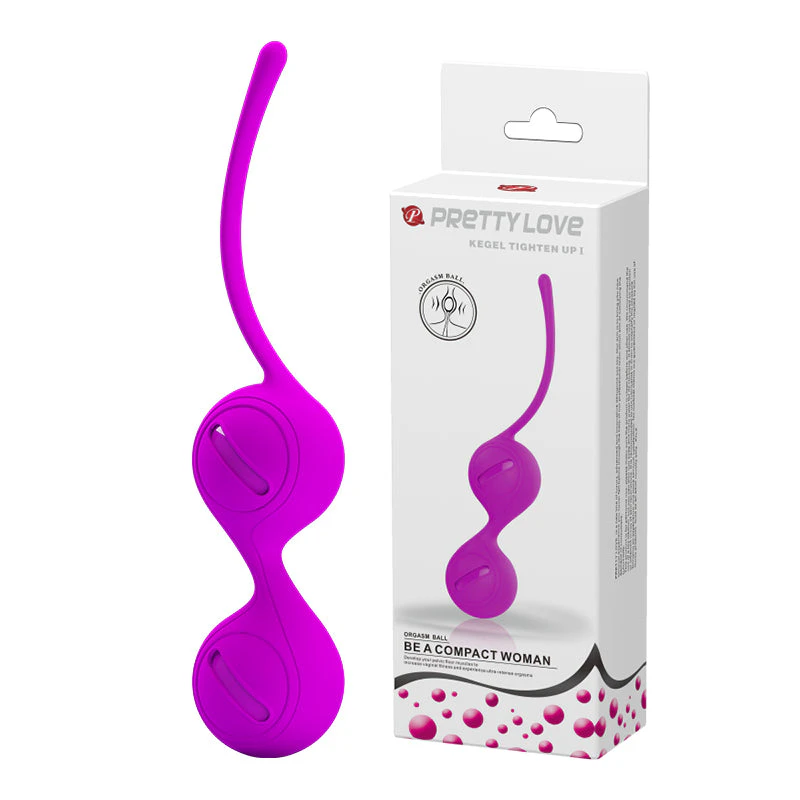 PRETTY LOVE Kegel Tighten Up I Pelvic Exercise Ben Wa Balls - Purple