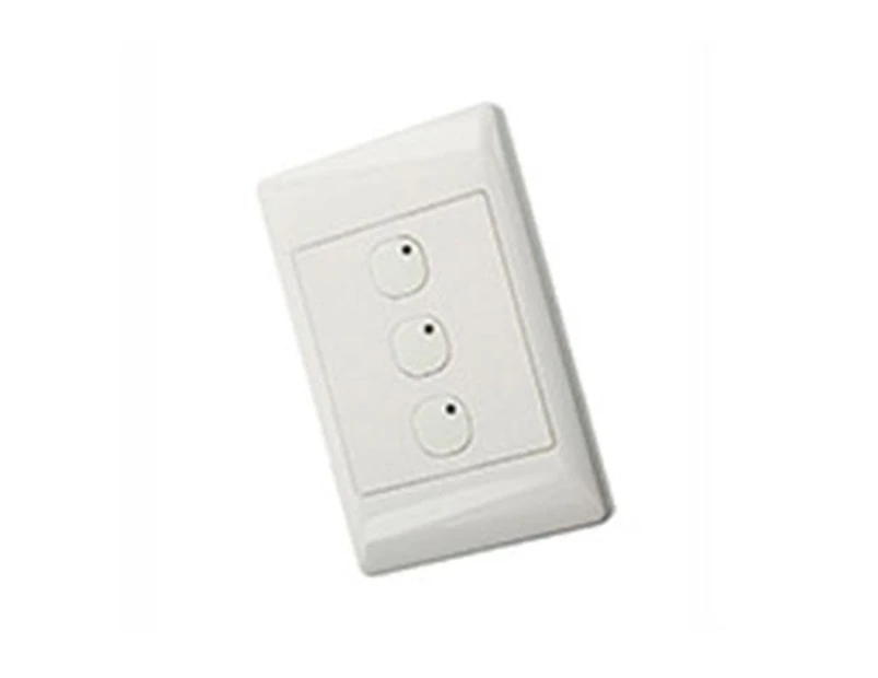 Leviton Omni Bus 6 Button Wall Switch White